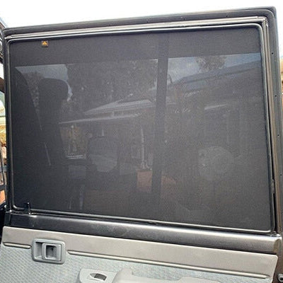 Toyota Land Cruiser Magnetic Window Sun Shade Kit 79 Series Dual Cab (2007-)